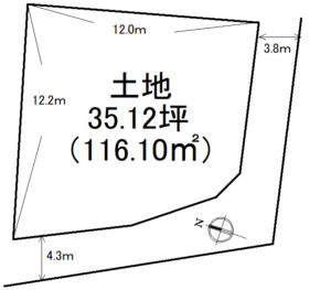 草津市東矢倉3丁目 売土地 ★ご成約★