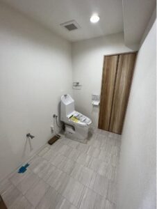 トイレ広々